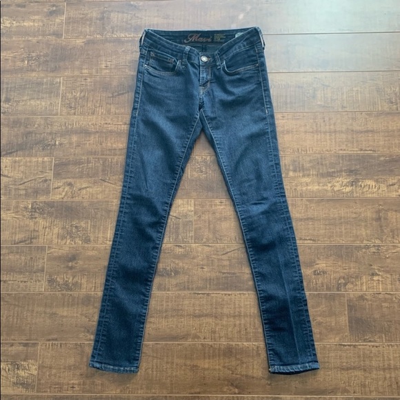 3 pairs of Mavi Serena Jeans 26/32 Skinny Jeans Dark Medium & Light jean colours - Picture 10 of 10